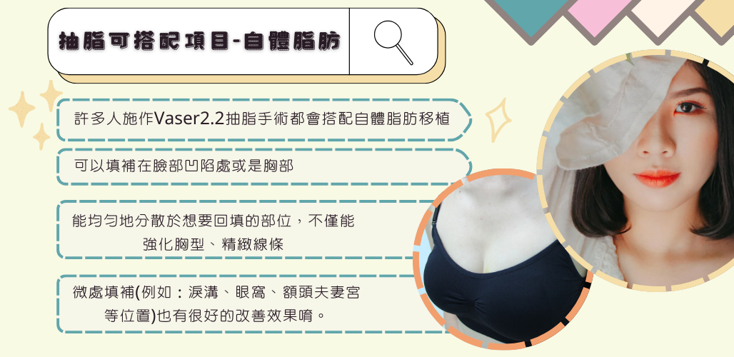 抽脂可搭配項目-自體脂肪